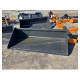 78” UNUSED SKID STEER SMOOTH BUCKET 78” UNUSED SKID STEER SMOOTH BUCKET
