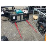 DUAL PRONG SKID STEER HAY SPEAR DUAL PRONG SKID STEER HAY SPEAR