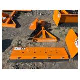 UNUSED 4’ GRADER BLADE UNUSED 4’ GRADER BLADE