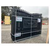 (1) 20’ SET OF METAL DEER ENTRANCE GATES (1) 20’ SET OF METAL DEER ENTRANCE GATES