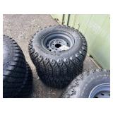 (2) UNUSED KUBOTA RIMS AND TIRES, 25X10.50-12 (2) UNUSED KUBOTA RIMS AND TIRES, 25X10.50-12