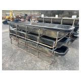 (3) 10’ FEED TROUGHS (3) 10’ FEED TROUGHS