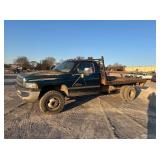 1995 DODGE 3500 4X4 FLATBED DIESEL TRUCK 1995 DODGE 3500 4X4 FLATBED DIESEL TRUCK