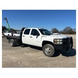 2011 CHEVROLET 3500 4X4 FLATBED TRUCK 2011 CHEVROLET 3500 4X4 FLATBED TRUCK