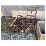 LARGE LOT OF ANTIQUE HORSE DRAWN FARM EQUIPMENT LARGE LOT OF ANTIQUE HORSE DRAWN FARM EQUIPMENT