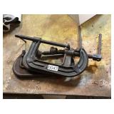 LOT OF C CLAMPS LOT OF C CLAMPS