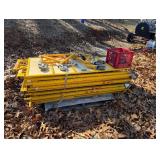 LOT OF SCAFFOLDING LOT OF SCAFFOLDING