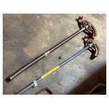 TWO PIPE BENDERS TWO PIPE BENDERS