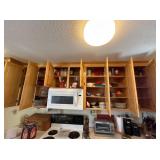 CONTENTS OF KITCHEN CABINETS