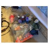 LOT OF TEDDY BEARS AND DOLLS