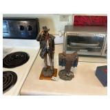 TWO PCS WESTERN DECOR