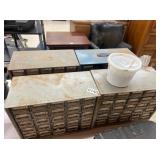 (4) HARDWARE ORGANIZERS & CONTENTS