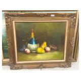 ANTIQUE PAINTING 32”X28”