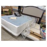 KING BED WITH FULL MATTRESS WITH REMOTE