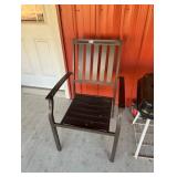 METAL PATIO CHAIR