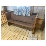 VINTAGE CHURCH BENCH