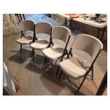 (4) LIFETIME FOLDING CHAIRS