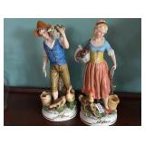 TWO VINTAGE HOMCO FIGURES