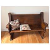WOODEN BENCH 52”