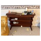 WOODEN TABLETOP HUTCH