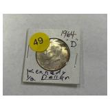 kennedy half dollar coin