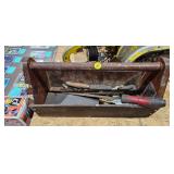 WOODEN TOOLBOX / TOOLS