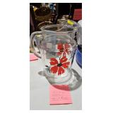 VINTAGE GLASS PITCHER