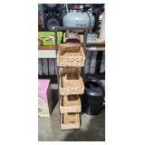 FOUR TIER BASKET TRAYS
