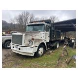 WHITE GMC DUMP TRUCK - INOP