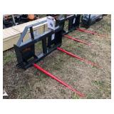 DOUBLE PRONG HAY SPEAR