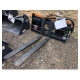 48” HYDRAULIC PALLET FORKS