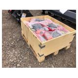 LARGE LOT OF CHAINS - BINDERS - CHAIN SLINGS