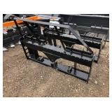 SKID STEER HAY SPEAR - FORK FRAME