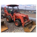 Kubota tractor with loader