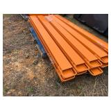 (1) SET 6’ PALLET FORK EXTENSIONS