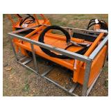 60” SKID STEER DRUM MULCHER