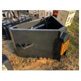 HYDRAULIC SKID STEER CONCRETE CHUTER