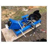 SKID STEER AUGER SET W 15” BIT