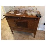 ANTIQUE OAK BUFFET ANTIQUE OAK BUFFET