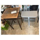 VINTAGE TELEPHONE TABLE AND SIDE TABLE VINTAGE TELEPHONE TABLE AND SIDE TABLE