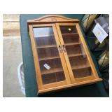 WALL MOUNTED WOODEN DISPLAY CABINET WALL MOUNTED WOODEN DISPLAY CABINET