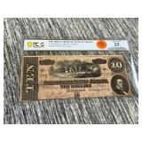 $10 1864 CONFEDERATE STATES OF AMERICA $10 1864 CONFEDERATE STATES OF AMERICA