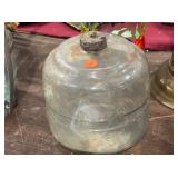ANTIQUE KEROSENE GLASS JUG ANTIQUE KEROSENE GLASS JUG