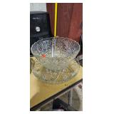 GLASS PUNCH BOWL GLASS PUNCH BOWL