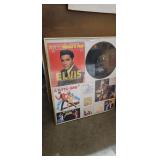 FRAMED ELVIS MEMORABILIA FRAMED ELVIS MEMORABILIA