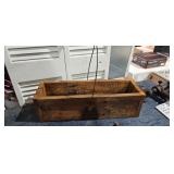 WOODEN BOX WITH HANDLE WOODEN BOX WITH HANDLE