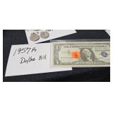 1957A DOLLAR BILL 1957A DOLLAR BILL