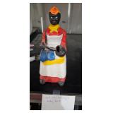 CAST IRON MAMMY AND BABY FIGURE CAST IRON MAMMY AND BABY FIGURE