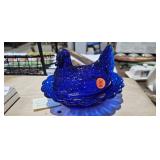 COBALT HEN ON NEST COBALT HEN ON NEST