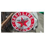 TEXACO METAL SIGN TEXACO METAL SIGN